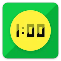 Touch Circle Clock Wallpaper + APK download