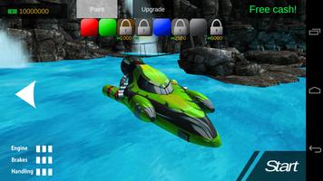 Powerboat Traffic Racer 포스터