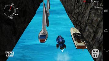Powerboat Traffic Racer Ekran Görüntüsü 1