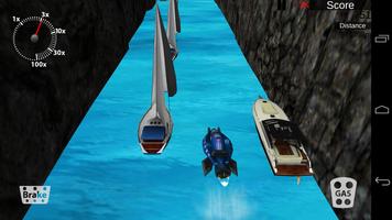 Powerboat Traffic Racer screenshot 1