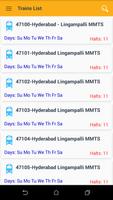 Offline Hyderabad MMTS Trains imagem de tela 2