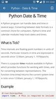 Python Interview Tutorials capture d'écran 1