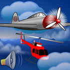 Sonnerie avion et hélicoptère icône