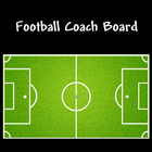 le football carte de coach icône