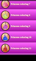 colorear princesa captura de pantalla 1