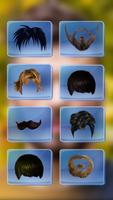 Stylish Hair Mustache Changer syot layar 2