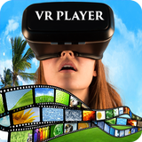 VR Spieler : Virtuell Wirklichkeit 3D Spieler zum Zeichen