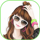 Lovely girl pictures Enakei and kawaii APK