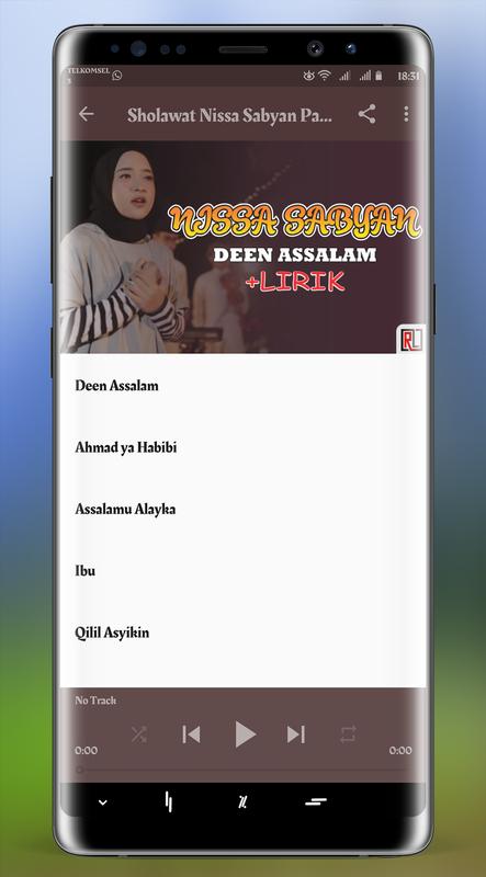 Nissa Sabyan Deen Assalam 2018 for Android - APK Download