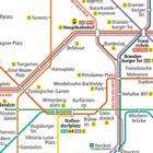 S-Bahn Berlin U-Bahn Karte-icoon
