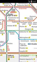 S-Bahn Berlin U-Bahn Karte الملصق