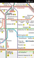 S-Bahn Berlin U-Bahn Karte ポスター