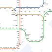인터넷 없는 메트로 부산 지하철 지도