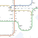 메트로 부산 지하철 지도 ไอคอน