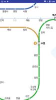 인터넷 없는 메트로 부산 지하철 지도 captura de pantalla 2