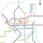 广州地铁地图线 icône