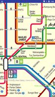 Kuala Lumpur MRT BRT peta ภาพหน้าจอ 1
