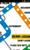 Carte du métro de Montréal capture d'écran 2