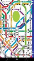 Metro Tokyo subway map اسکرین شاٹ 3