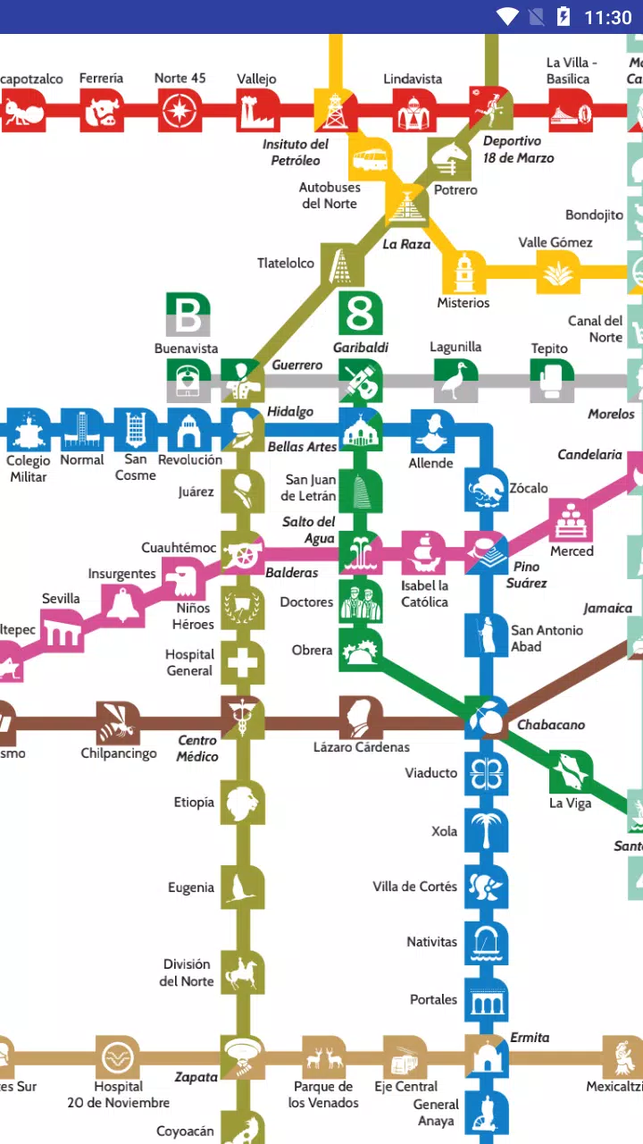 Mapa del metro de la ciudad de México APK for Android Download