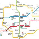 Mappa della metropolitana di Siviglia ไอคอน