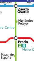 Mappa della metropolitana di Siviglia Affiche