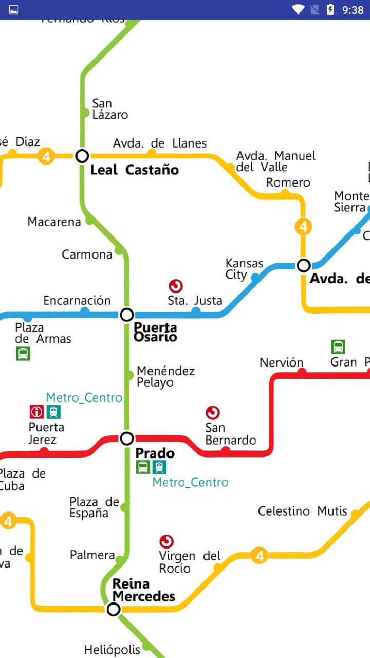 Mappa Della Metropolitana Di Siviglia For Android Apk Download