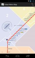 Dubai Metro Map (free) capture d'écran 1