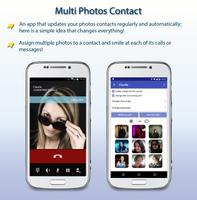 Multi Photos Contact স্ক্রিনশট 1