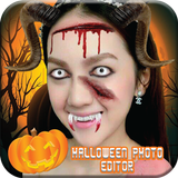 Halloween Makeup photo editor ícone