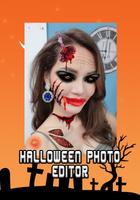 Halloween Makeup photo editor captura de pantalla 1