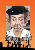 Halloween Makeup photo editor imagem de tela 2