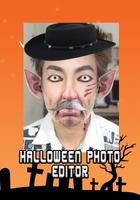 Halloween Makeup photo editor captura de pantalla 3
