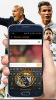 Keyboard For Real Madrid Wallpapers تصوير الشاشة 2