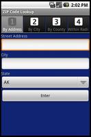 ZIP Code Lookup الملصق