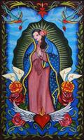 Virgen de Guadalupe buenos dias Affiche