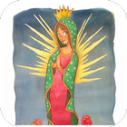 Virgen de Guadalupe Familia icône