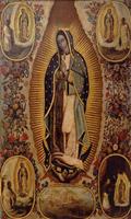 Amor y Paz Virgen de Guadalupe ポスター