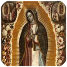 La Virgen de Guadalupe Santa ikona