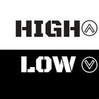 High Low Game ícone