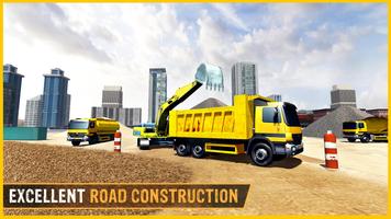 heavy duty road construction m पोस्टर