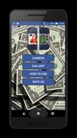 Fake Money Scanner Prank Affiche