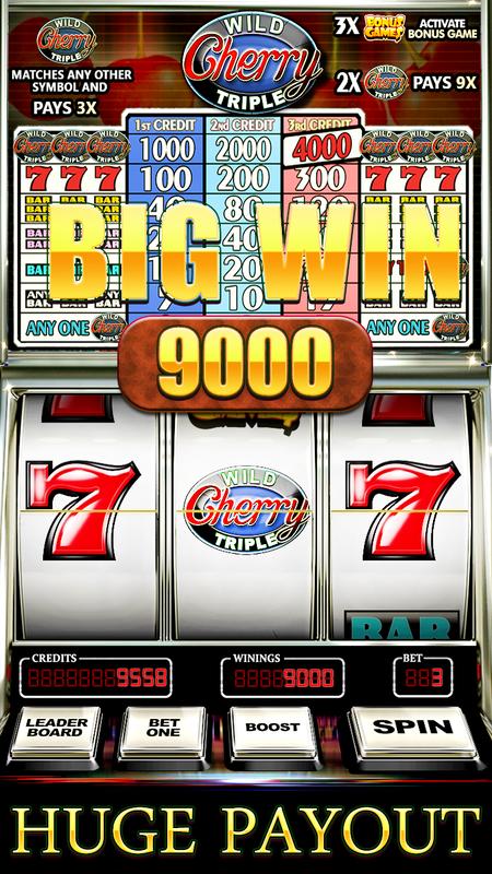 Triple wild cherry slot machine game to purchase free