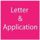 Letter and Application icône
