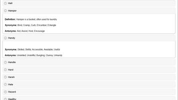 IELTS Vocabulary A-Z imagem de tela 3