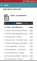 R&B Songs MP3 capture d'écran 3