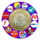 Online shopping India free earn by sharing icon