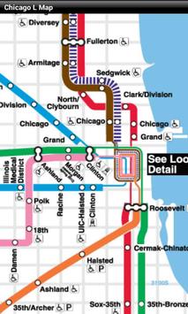 Chicago L Map screenshot 1