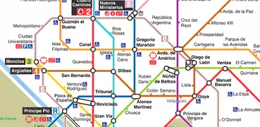 Madrid Metro Map (offline)