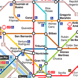 Madrid Metro Map (offline) ícone